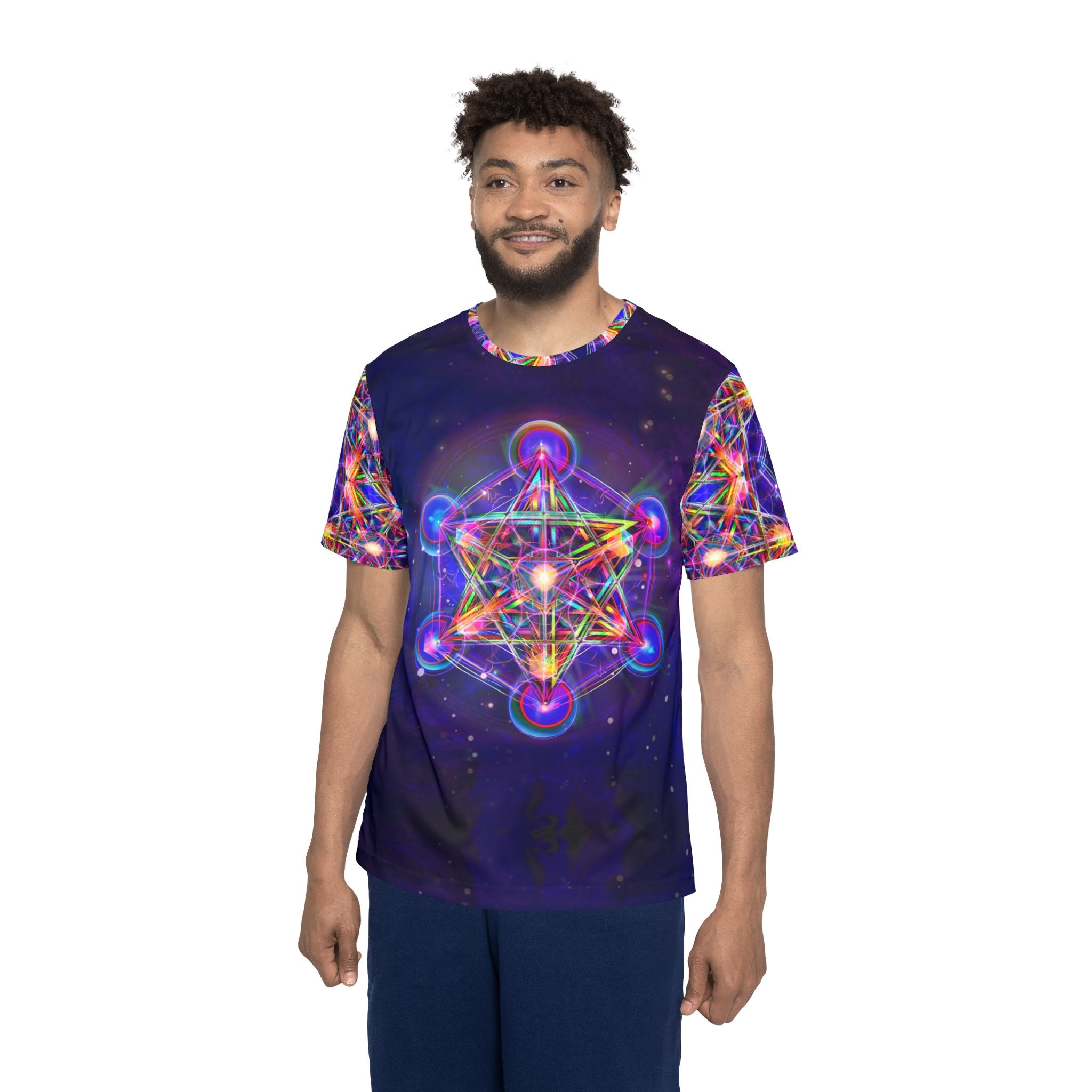Metatron Cube Men's Sports Jersey