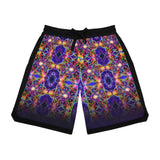 Metatron Cube Basketball Rib Shorts (AOP)