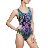 Padma Women's Classic One-Piece Swimsuit (AOP)