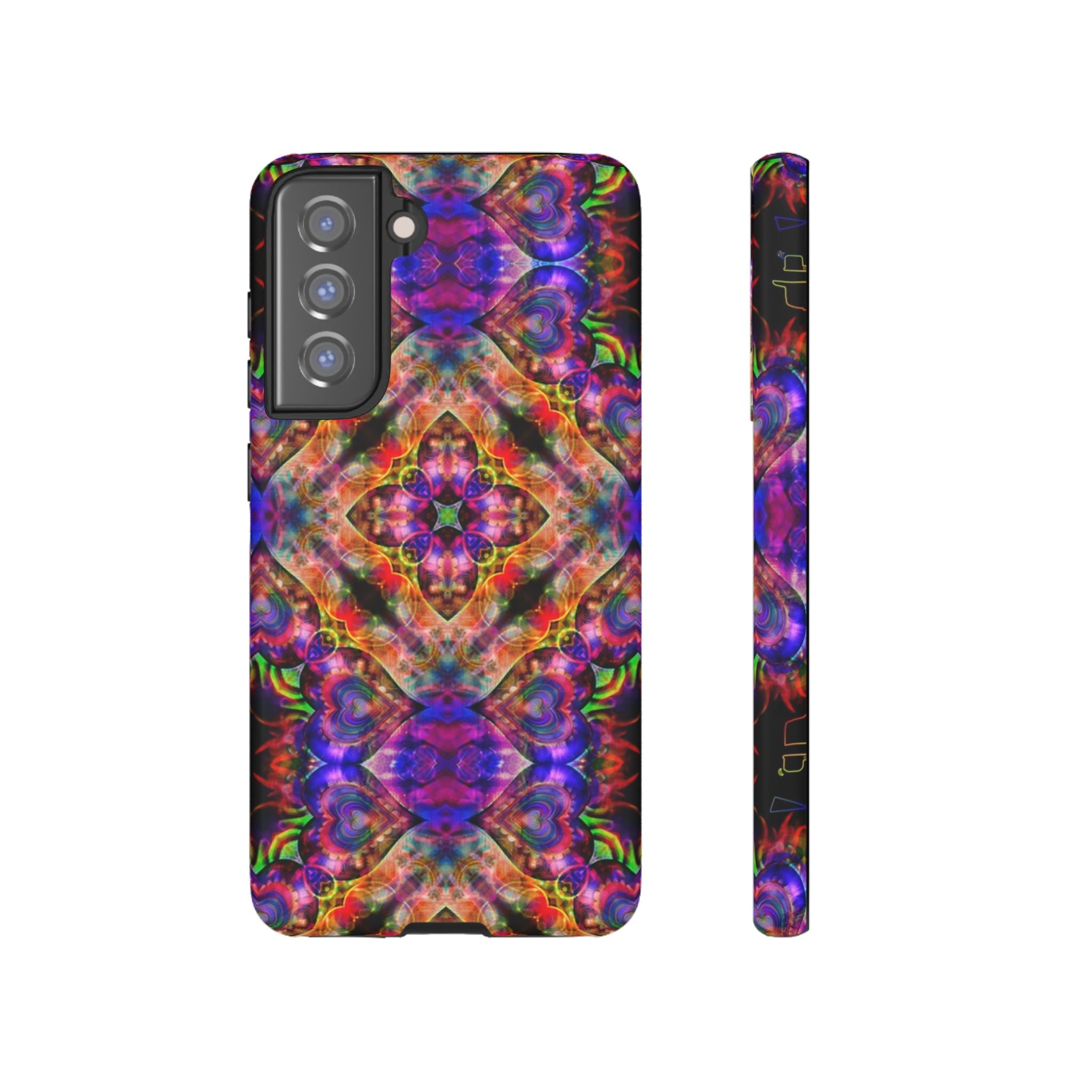 Jumbie Love Tough Phone Case Repeatable Heart v1