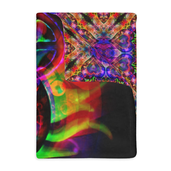 Jumbie Love - Velveteen Microfiber Blanket Two-sided print!