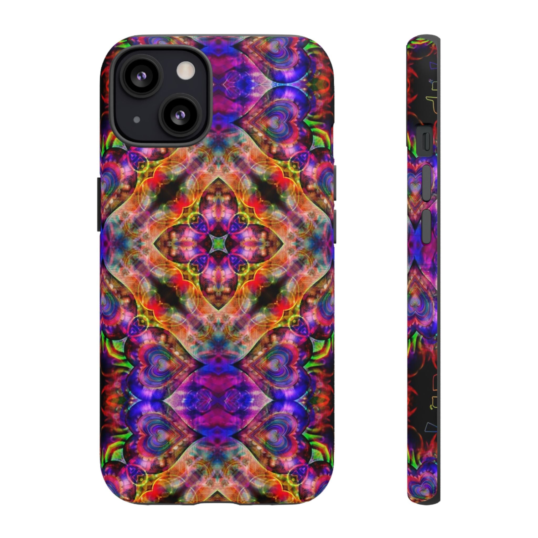 Jumbie Love Tough Phone Case Repeatable Heart v1