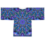 Bohemian Long Sleeve Kimono Robe - Vibrant Mandala Design