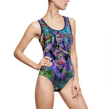 Padma Women's Classic One-Piece Swimsuit (AOP)