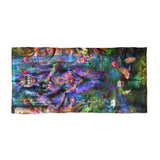 Vibrant Zen Goddess Beach Towel - Perfect for Summer Bliss & Relaxation