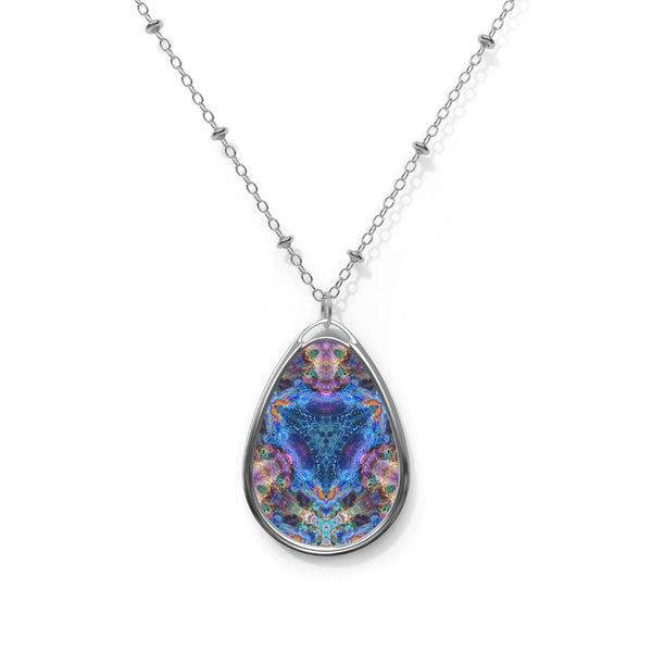 Jumbie Oval Necklace Water Goddess