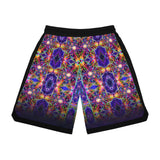 Metatron Cube Basketball Rib Shorts (AOP)
