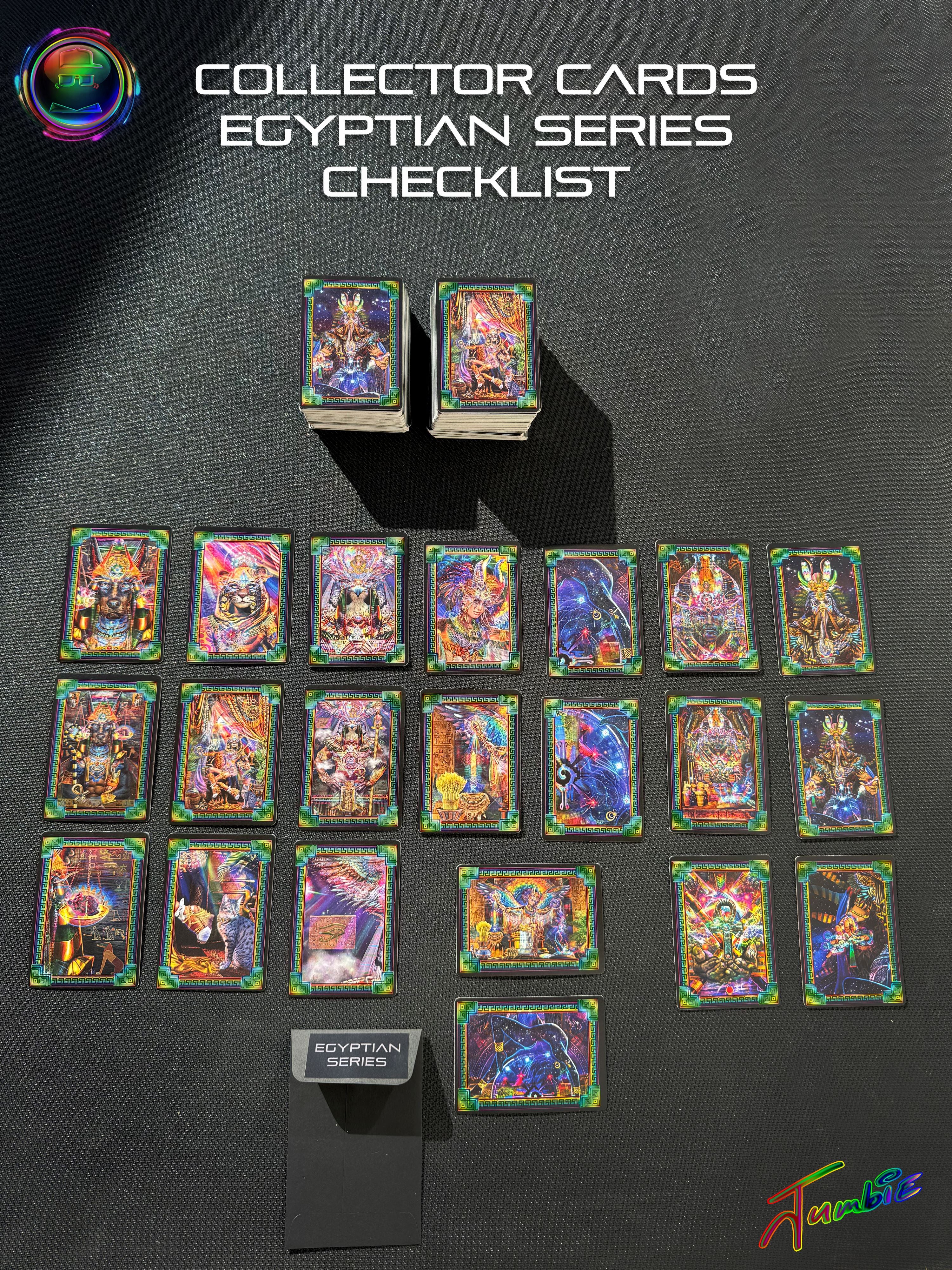 Egyptian Trading Cards Pack