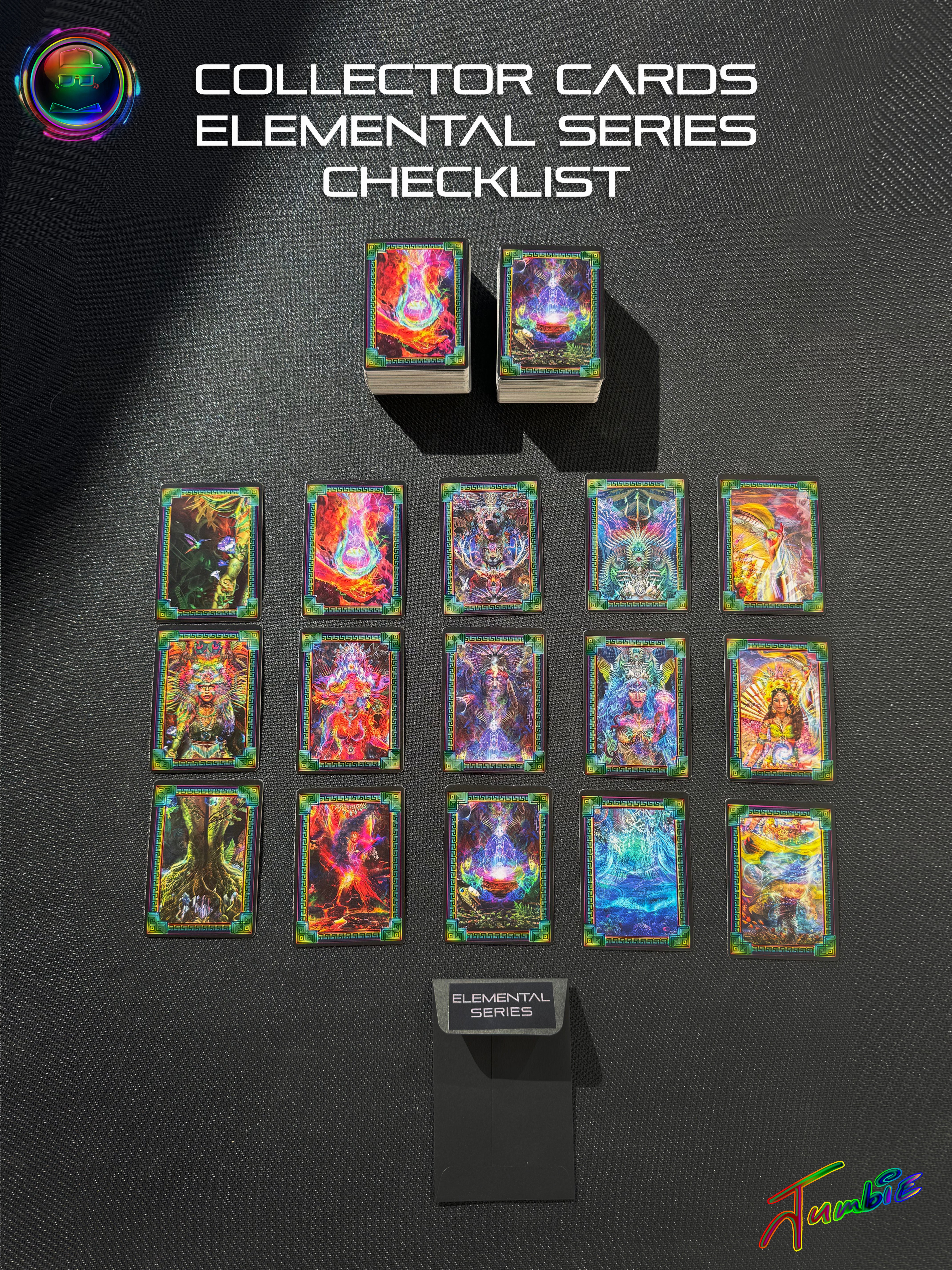 Elemental Trading Cards Pack
