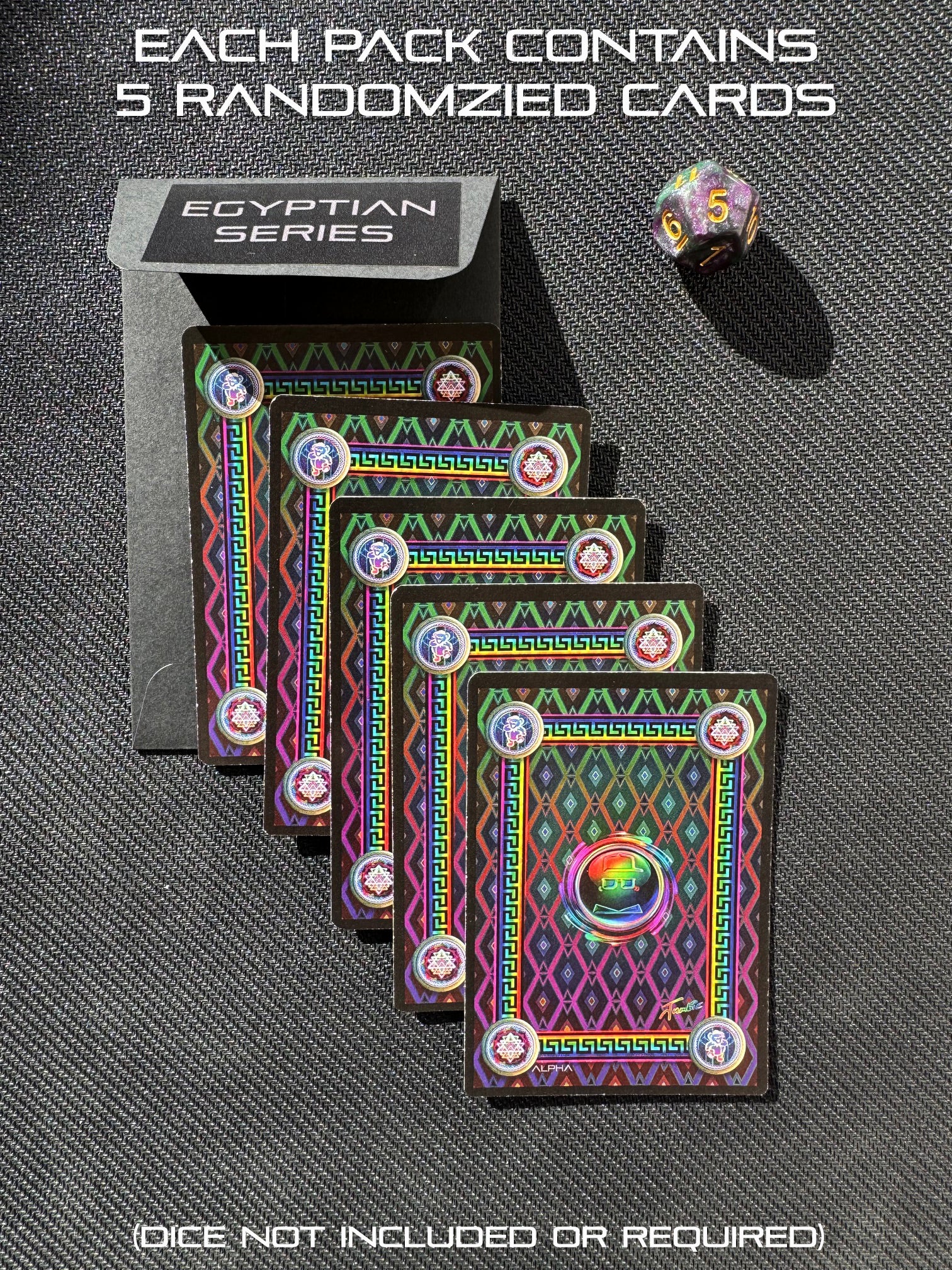 Egyptian Trading Cards Pack