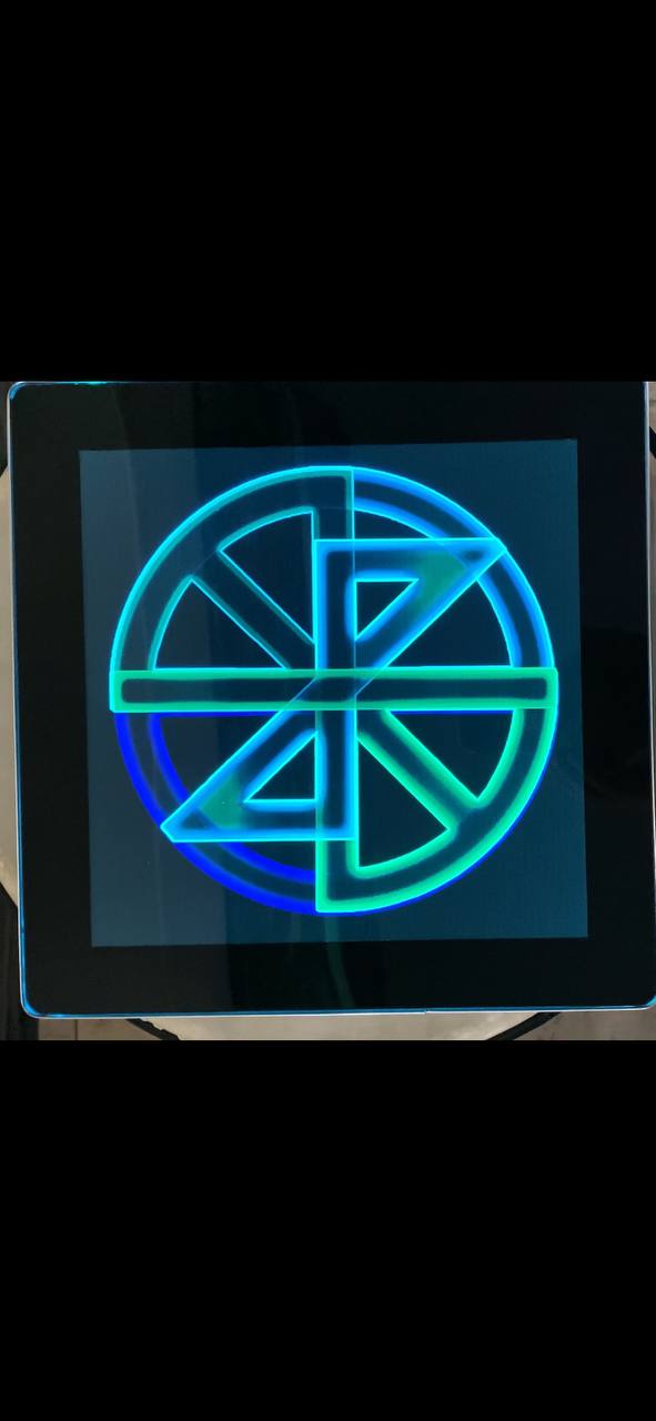 Novopangea Spectral Logo Portal - 11x11"