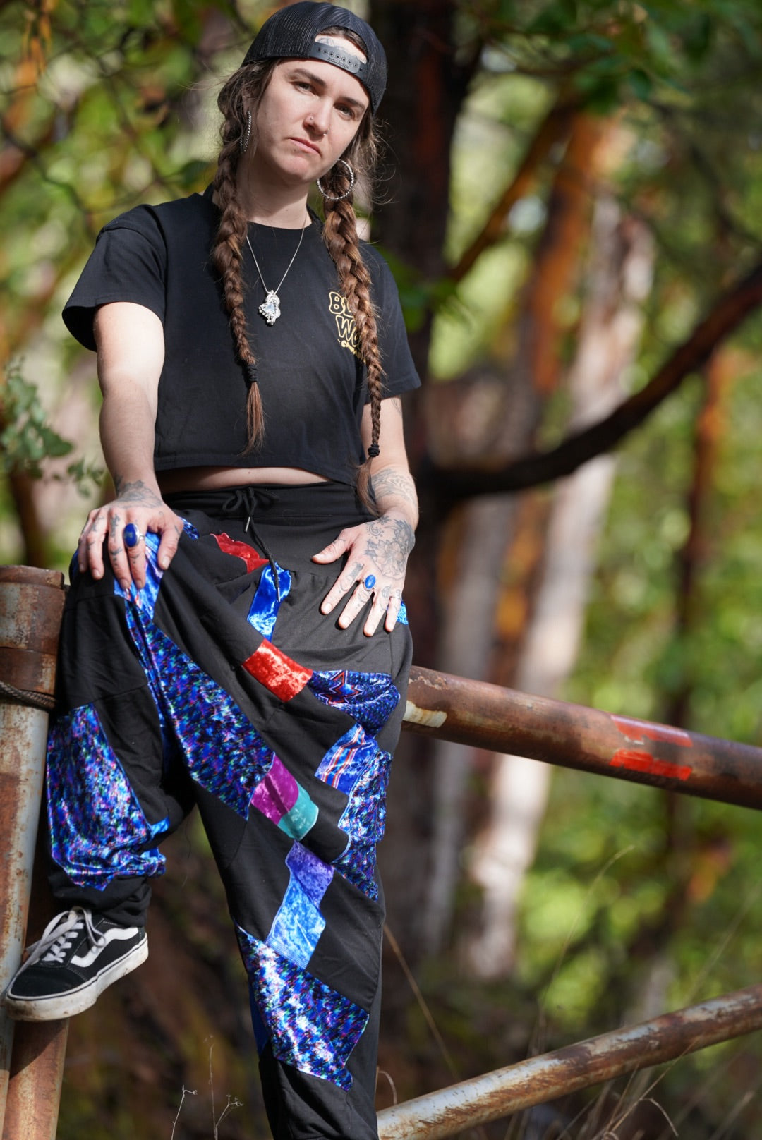Bamboo & Velvet Jumbie Djinni - Harem Pants : JERRY