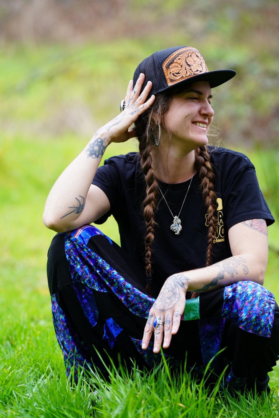 Bamboo & Velvet Jumbie Djinni - Harem Pants : JERRY