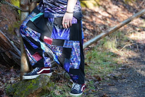 Bamboo & Velvet Jumbie Djinni - Harem Pants : SHAMAN