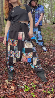 Bamboo & Velvet Jumbie Djinni - Harem Pants : OWL