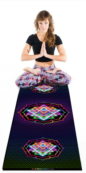 Shri Yantra Version 1 Yoga Mat