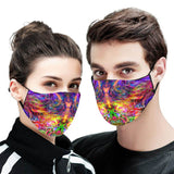 Abstract Version 1 Face Mask