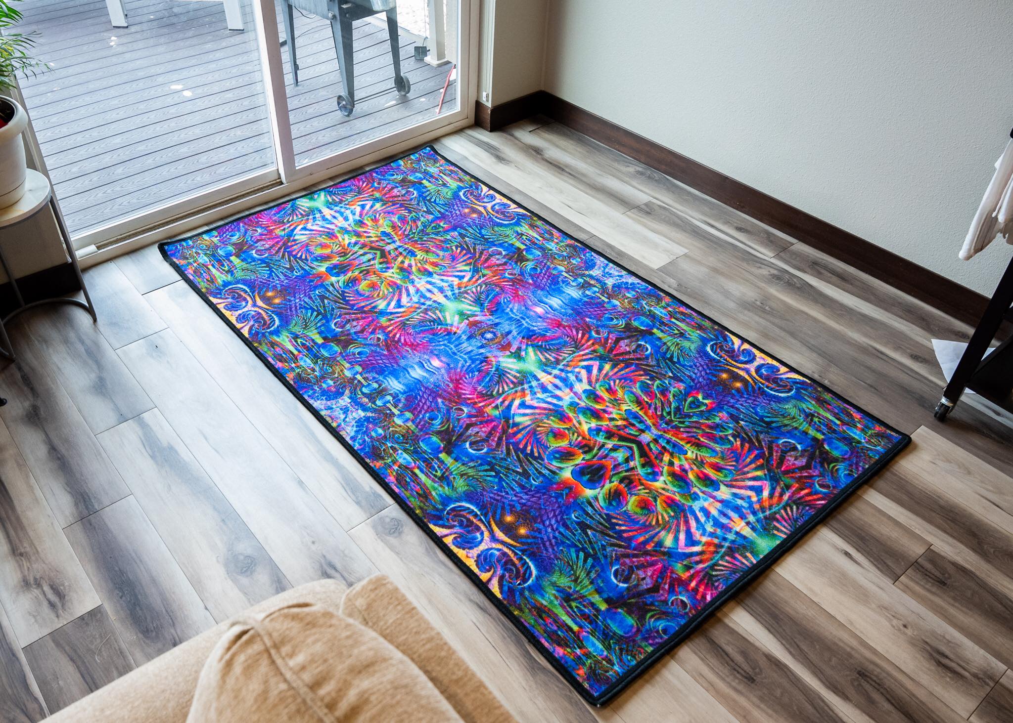 Abstract Premium Rug 4x7'