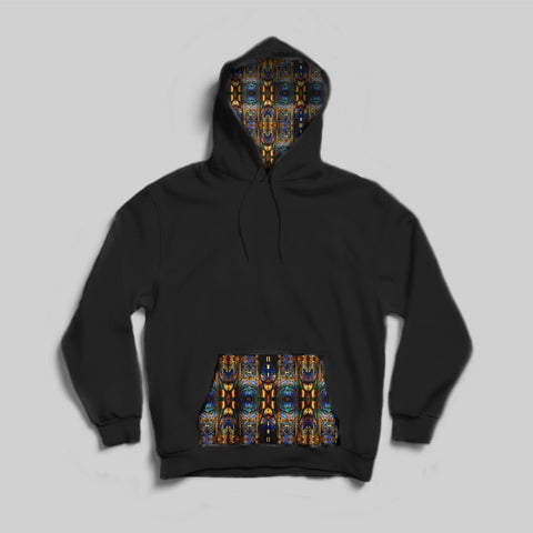 Anubis Unisex Pull Over Hoodie - Color Pocket