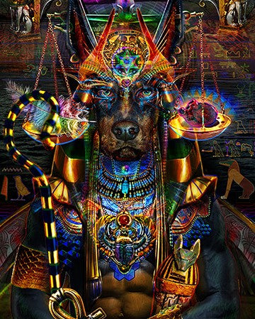Anubis Tapestry (Egyptian Series)