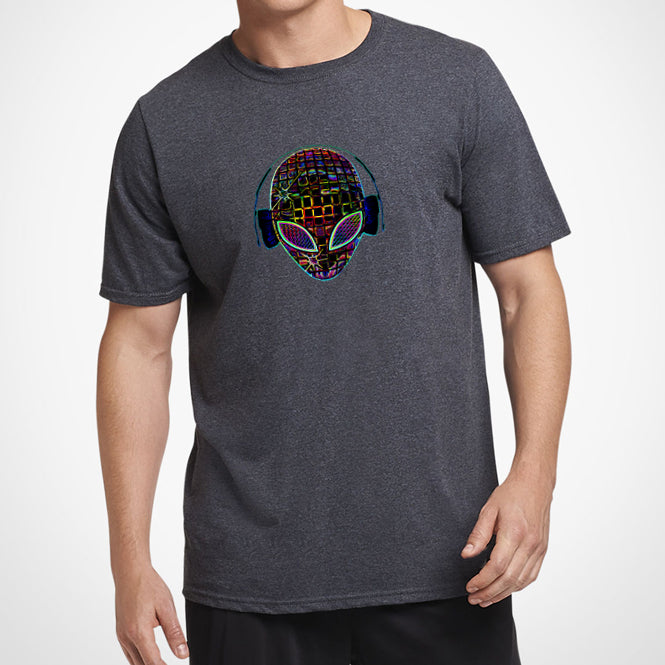 T-Shirt Disco Alien Mens
