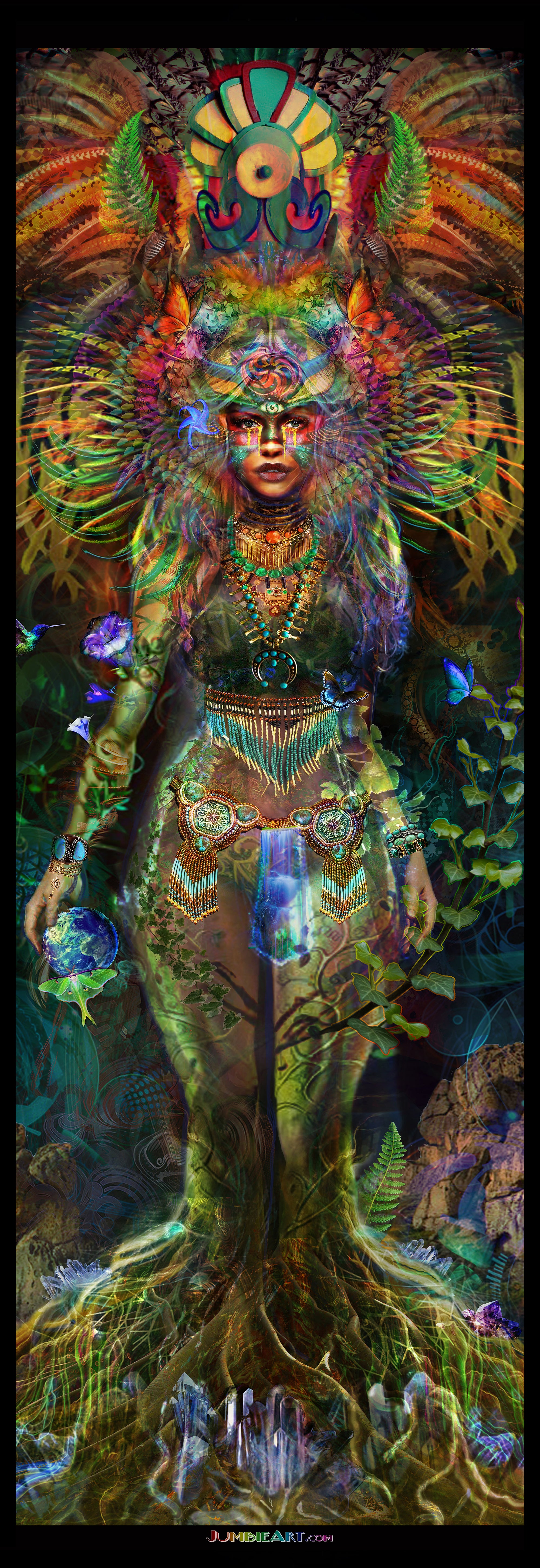 Earth Goddess Yoga Mat