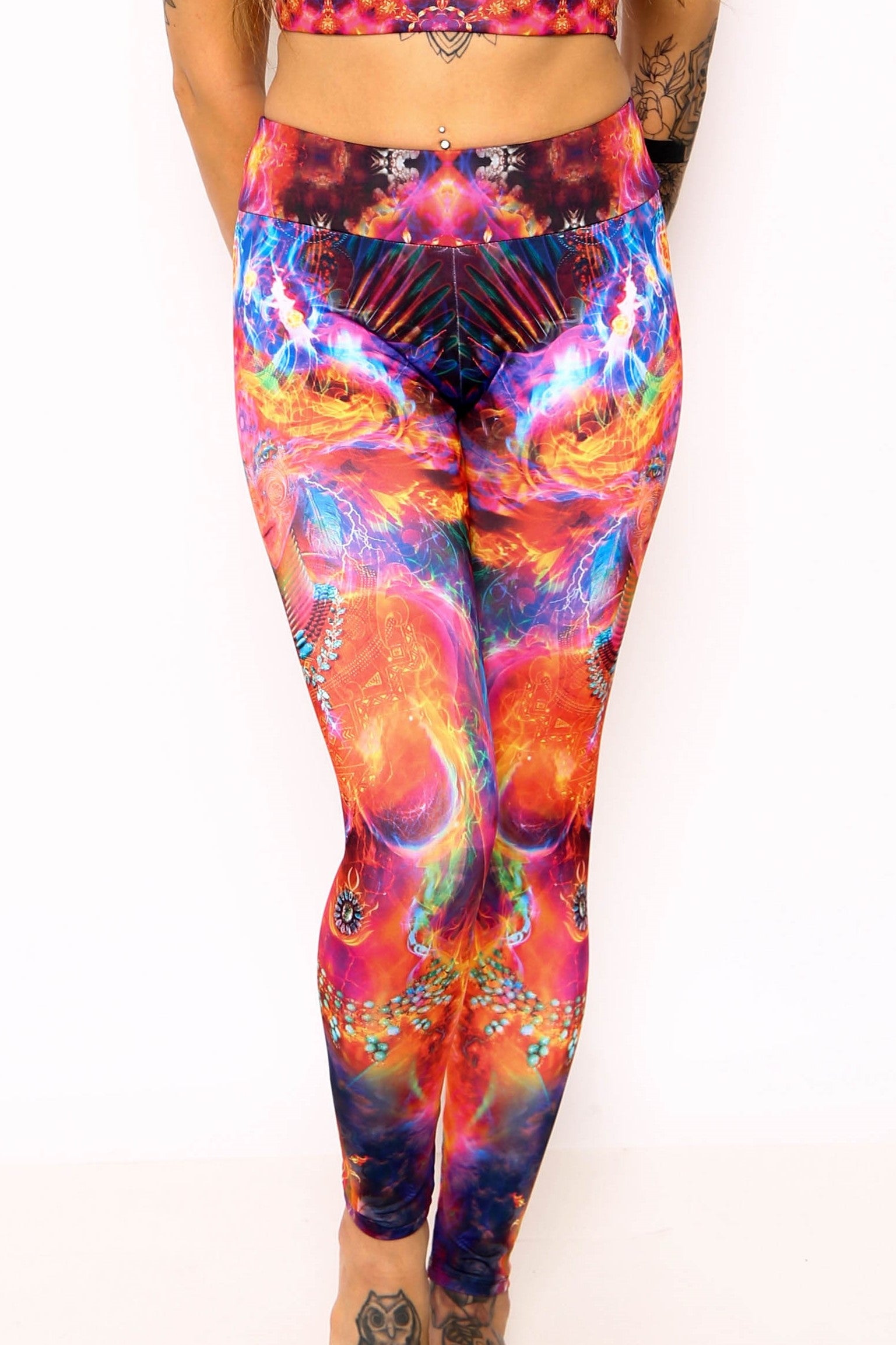 Fire Goddess Elemental Leggings