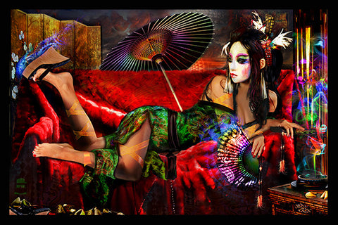 Geisha Tapestry