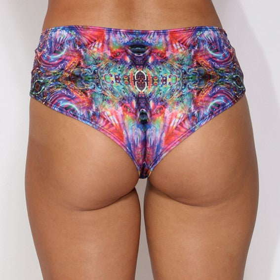 Abstract Booty Shorts