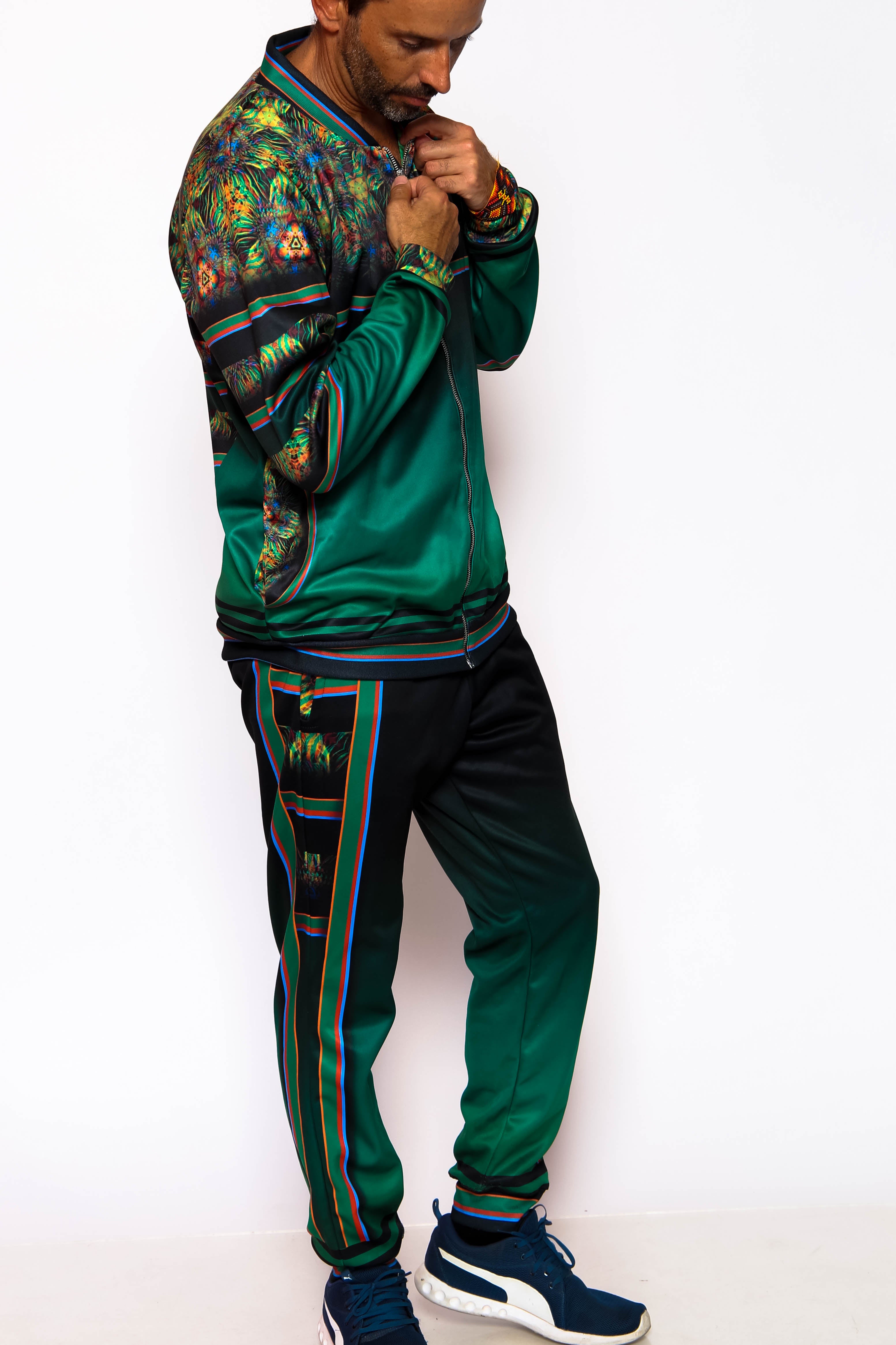 Earth Unisex Bomber Jacket