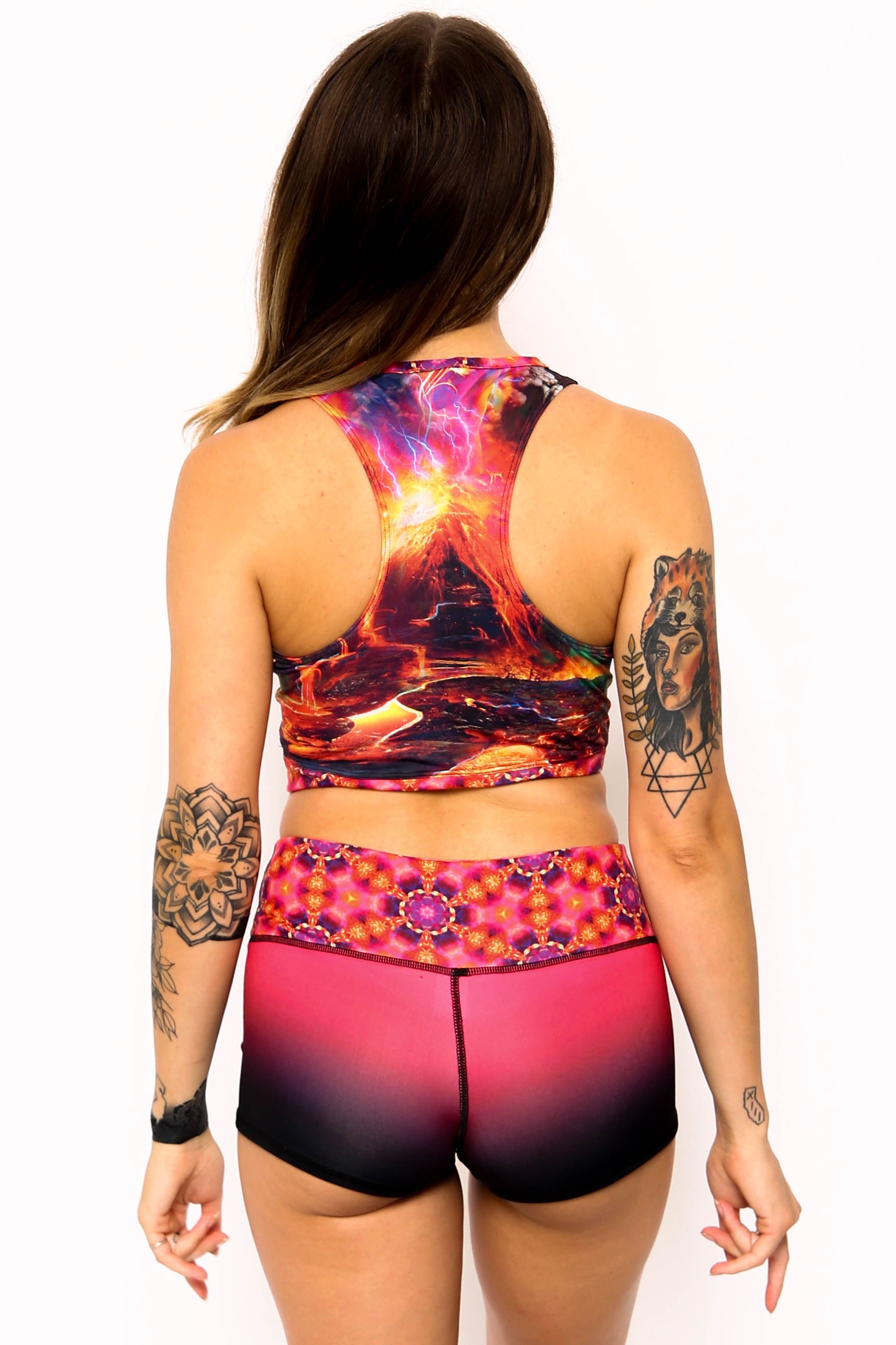 Fire Yoga Shorts
