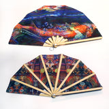 Double-sided Hand Fan - Koi Fish