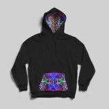 Abstract Remix Unisex Pull Over Hoodie - Color Pocket