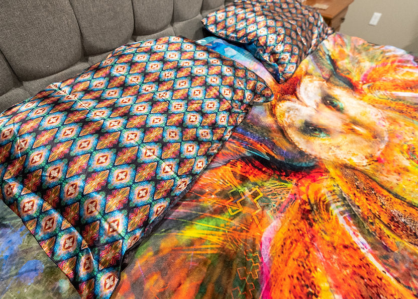 Owl King Size Double Sided Blanket