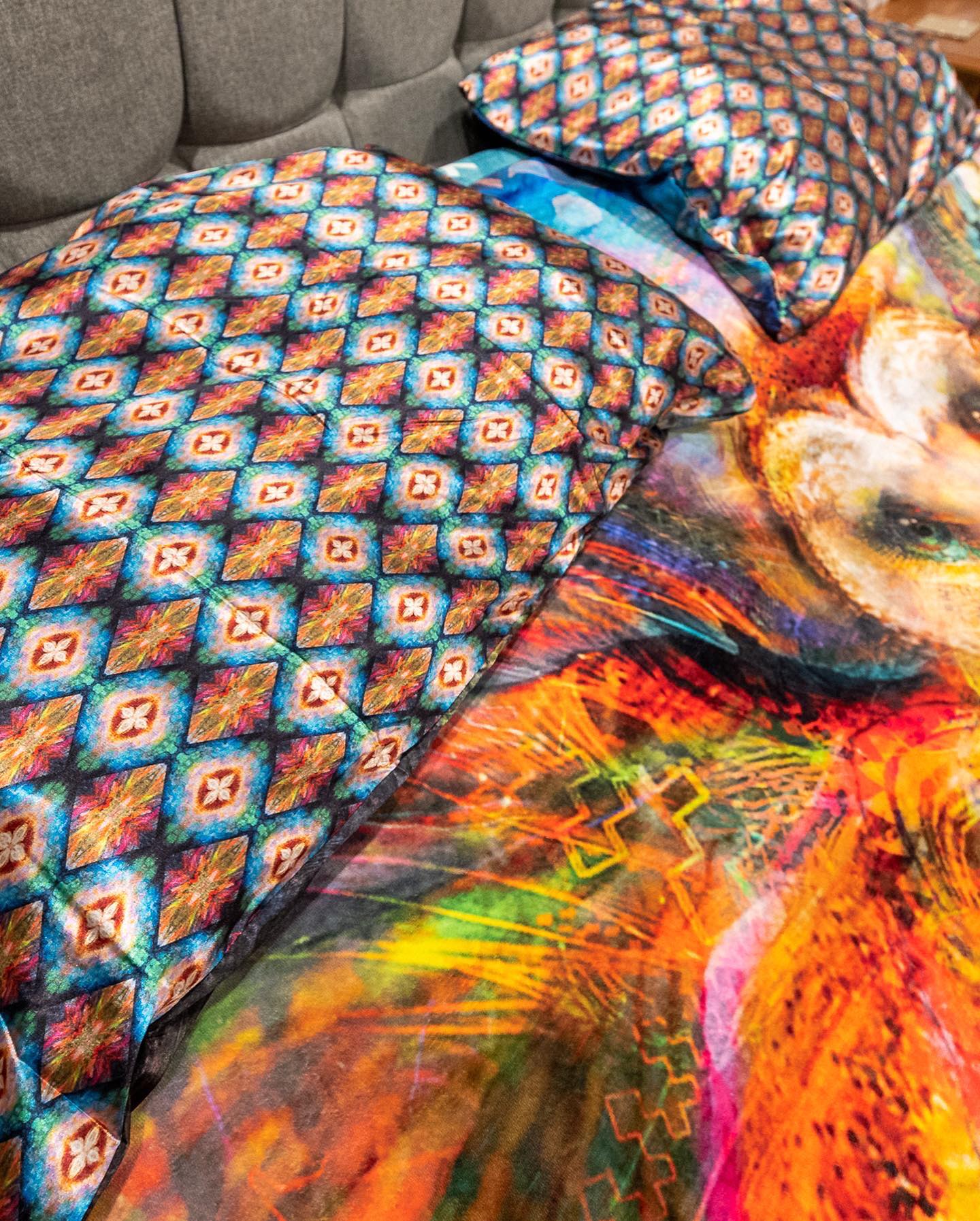 Owl King Size Double Sided Blanket