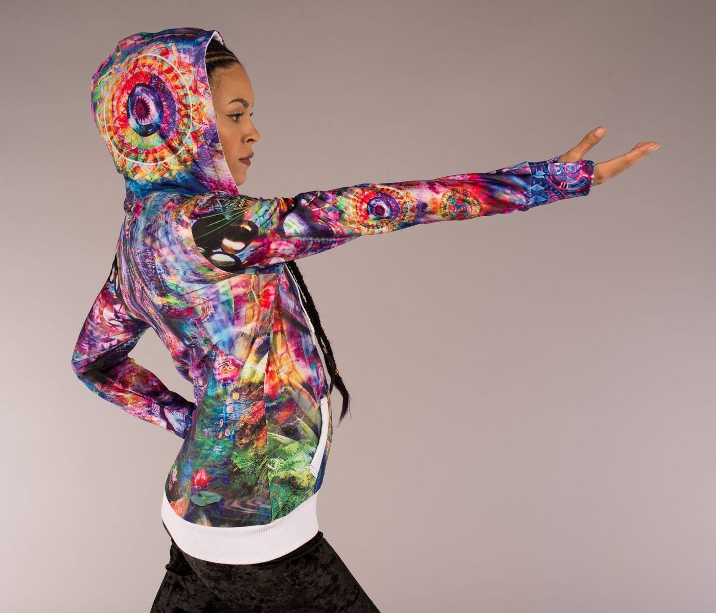 Women's Reversible Hoodie - Padma