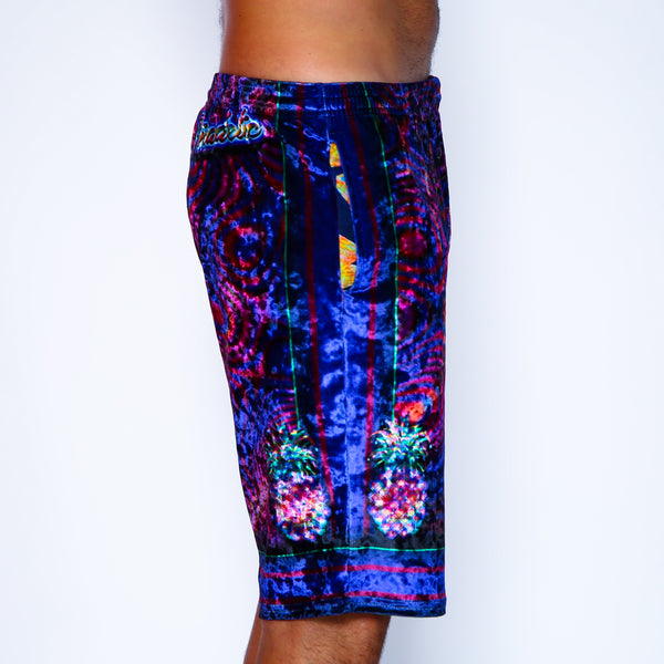 Piñadelic Velvet Shorts