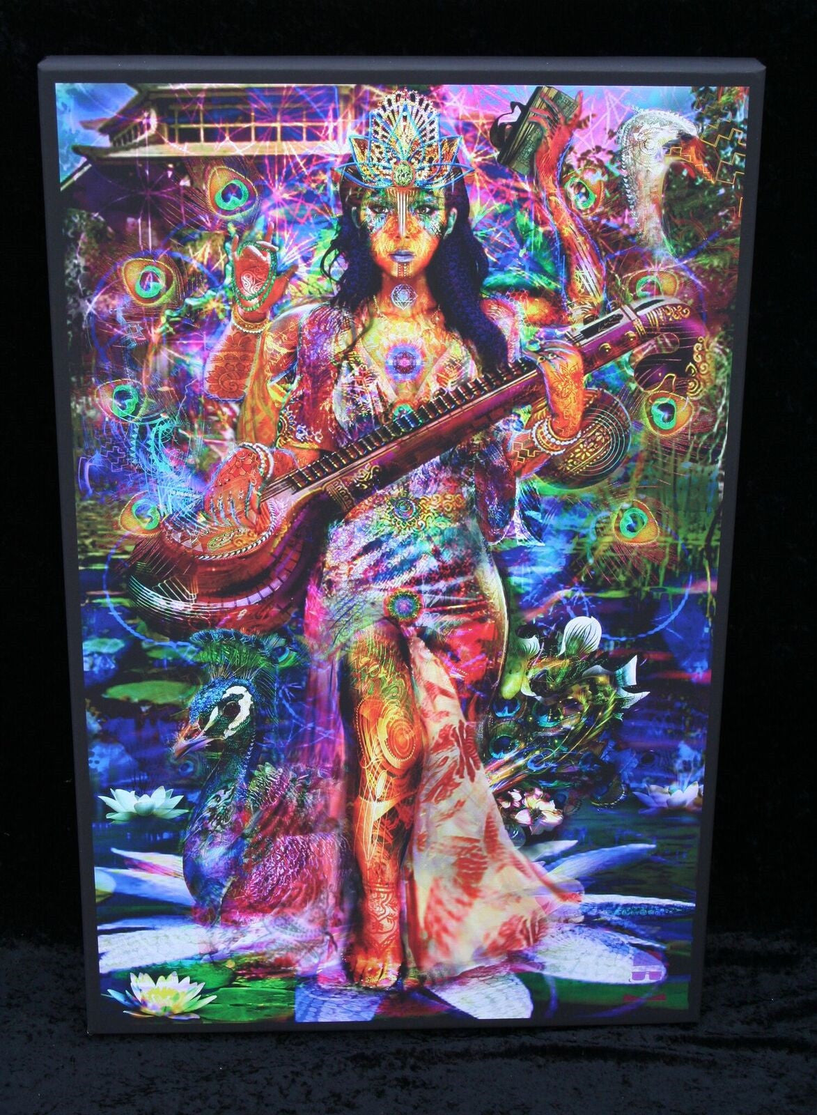 Saraswati Canvas (Hindu Series)