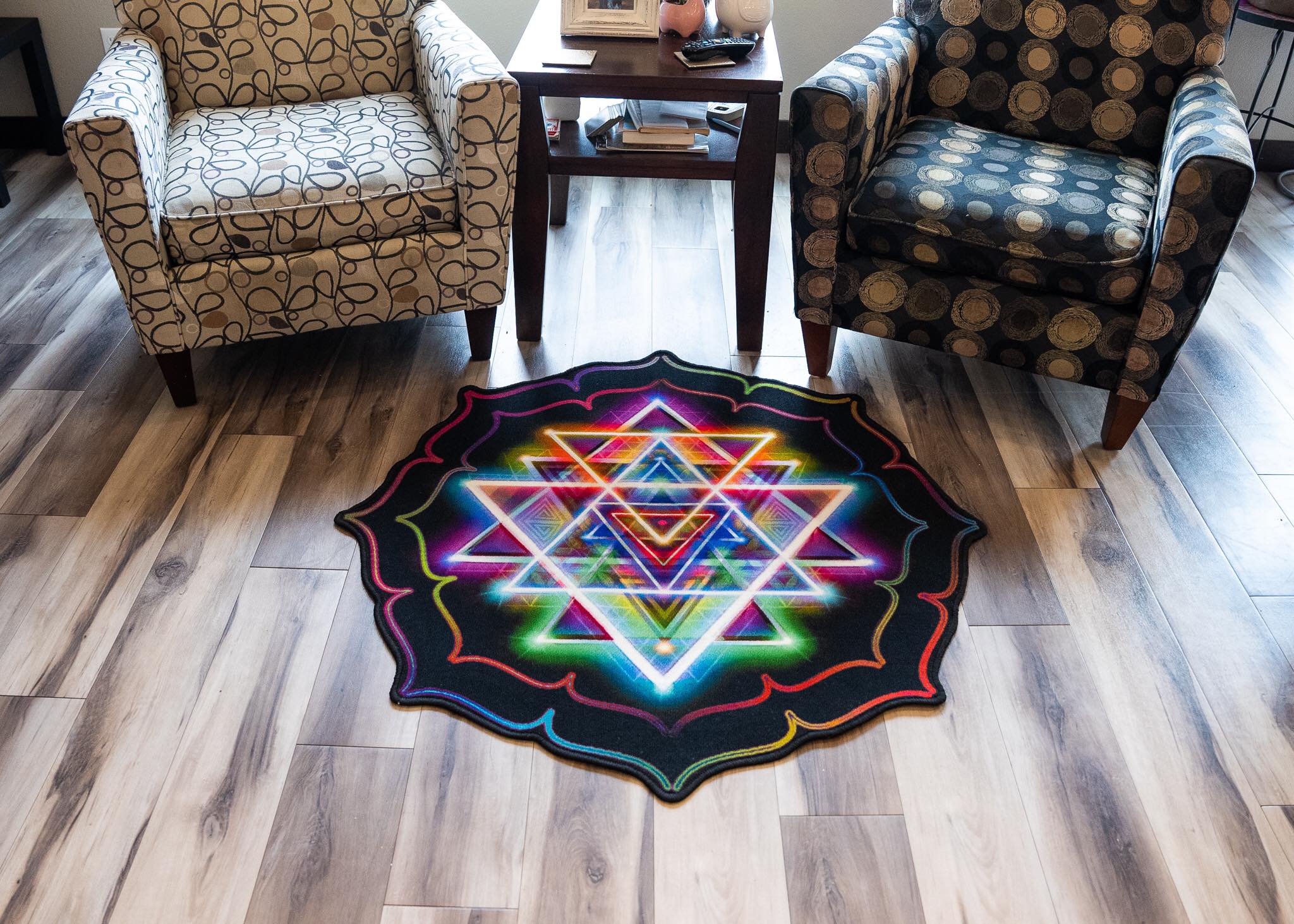 Shri Yantra Premium Rug 4x4'
