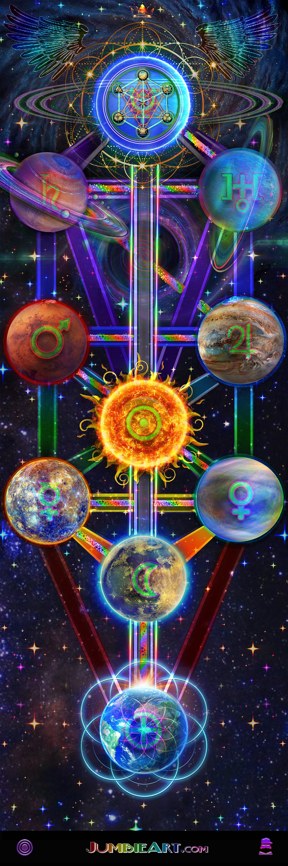 Tree of Life Yoga Mat