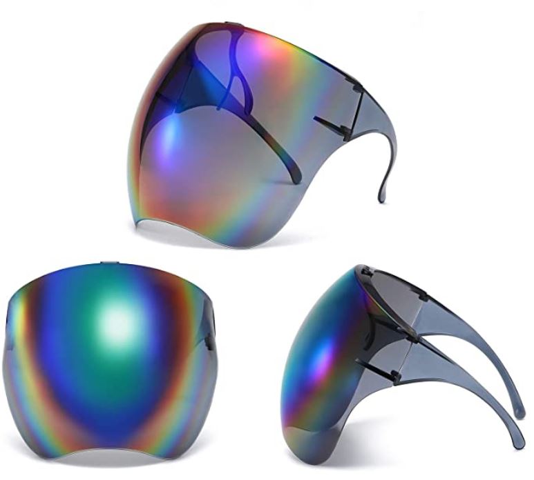 Vibe Visor Green Rainbow