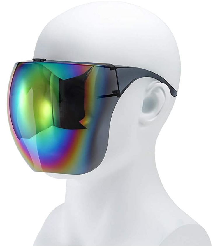 Vibe Visor Yellow Rainbow