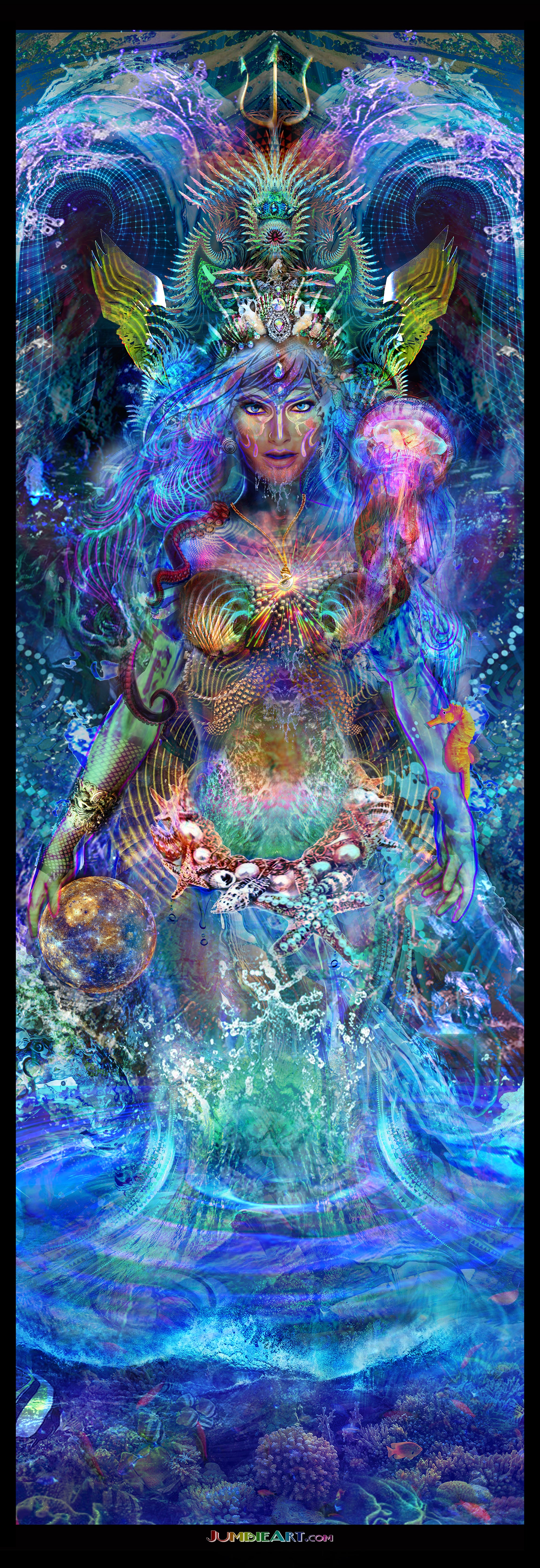 Water Goddess Yoga Mat