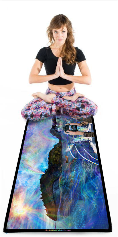 Whale Named Gaia Yoga Mat