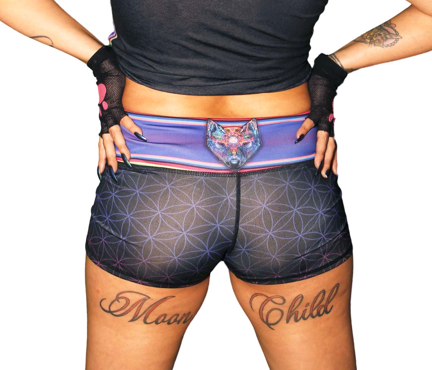 Wulfpack Crop Shorts