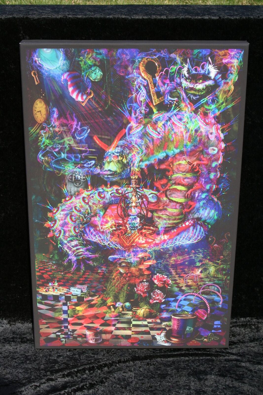 Wonderland Caterpillar Canvas