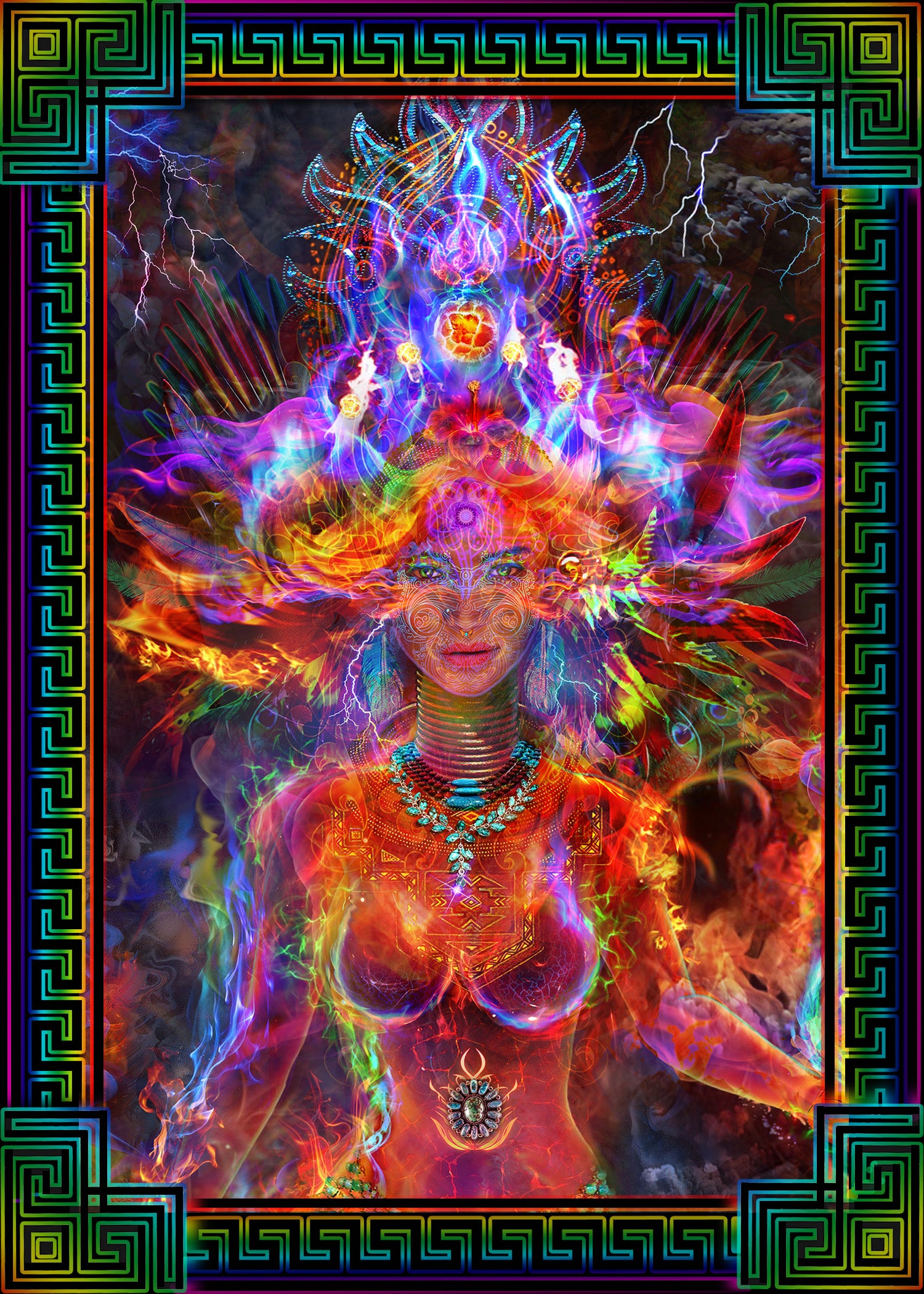 NFT Pele the Fire Goddess on WAX